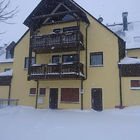 Ferienwohnung Dachspitze Mit Tiefgaragenstellplatz Und Skiraum Oberwiesenthal Esterno foto