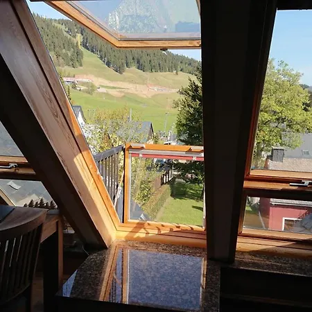 Ferienwohnung Dachspitze Mit Tiefgaragenstellplatz Und Skiraum Oberwiesenthal Esterno foto